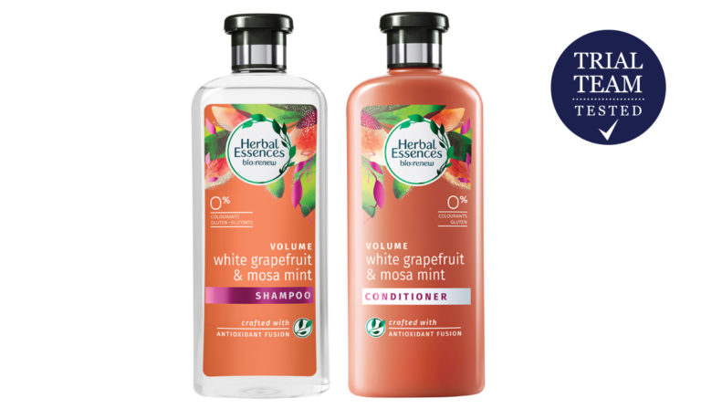 Herbal Essences bio:renew White Grapefruit and Mosa Mint Shampoo and Conditioner