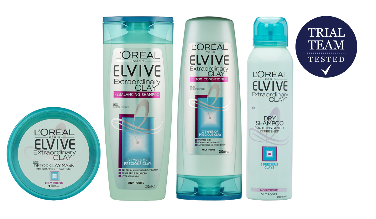 L’Oreal Paris Elvive Extraordinary Clay Range