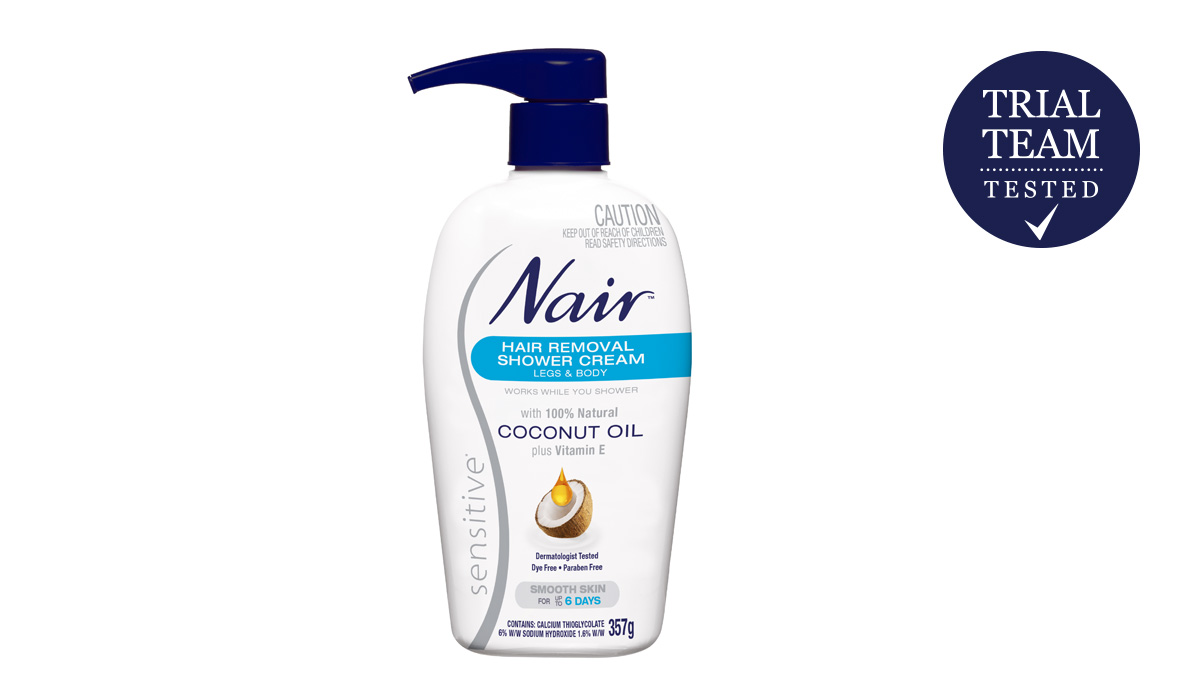 Nair Sensitive Formula Hair Removal Shower Cream