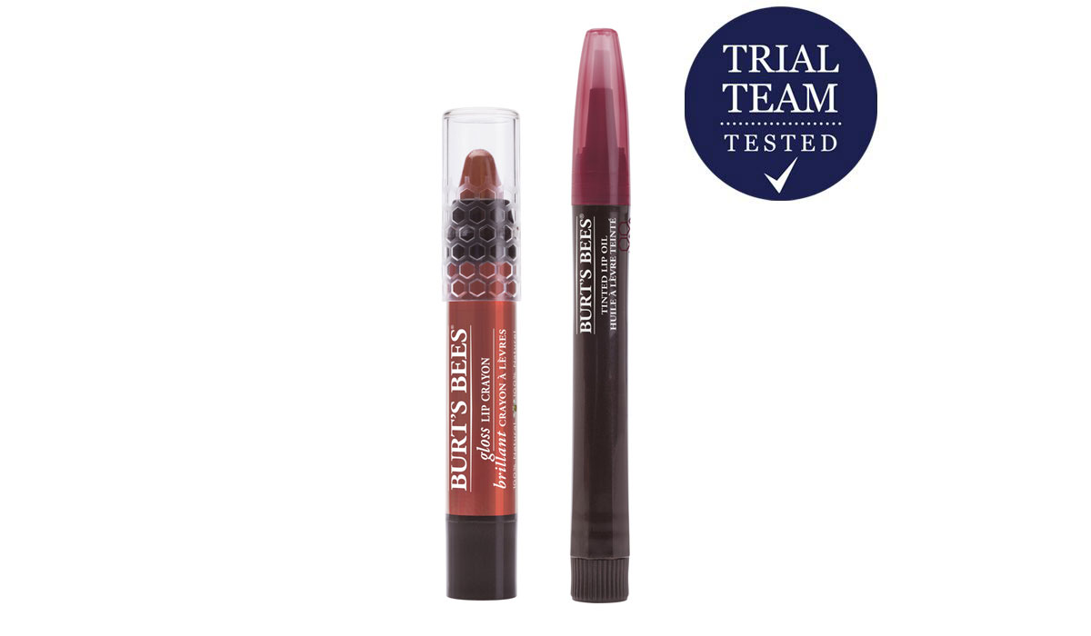 Burt’s Bees Gloss Lip Crayon and Tinted Lip Oil