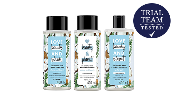 Love Beauty and Planet Coconut Water & Mimosa Flower range Trial Team