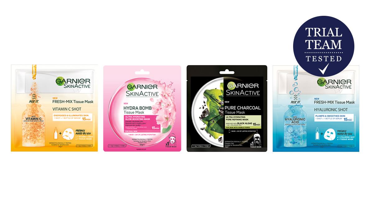 Garnier Tissue Masks