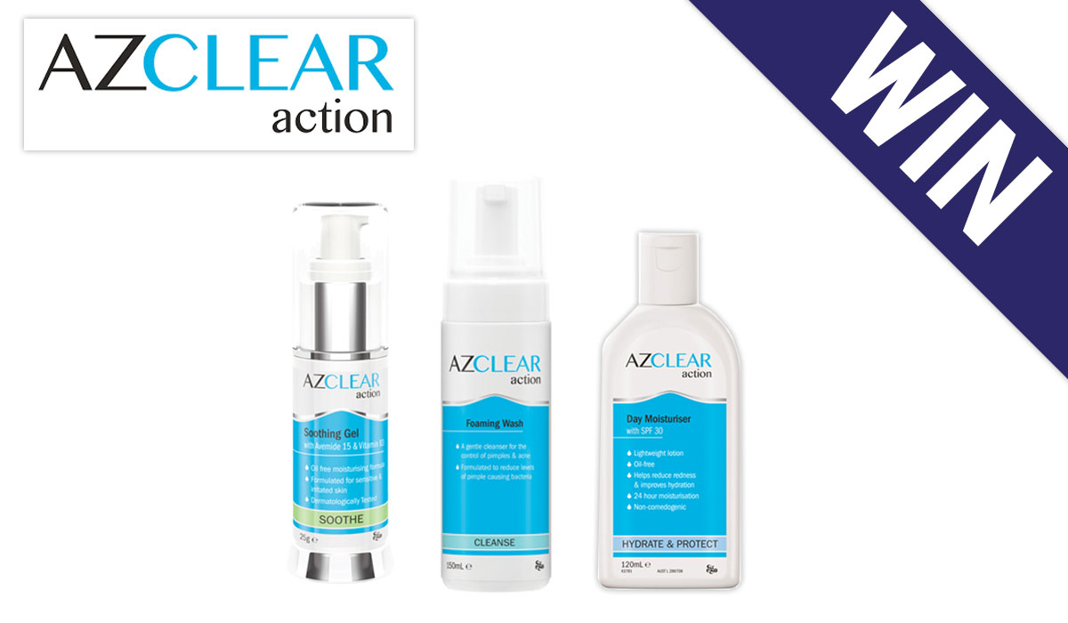 WIN 1 Of 3 Azclear Action Prize Packs!