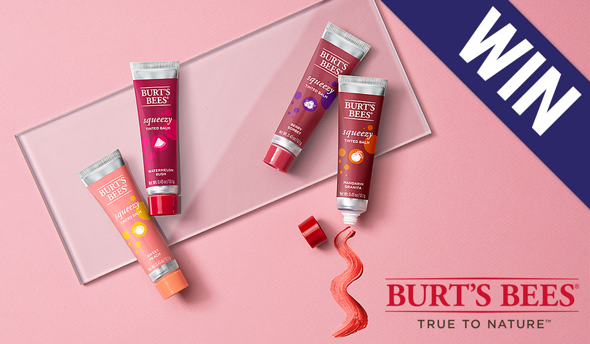 WIN 1 Of 3 Burt’s Bees Prize Packs!