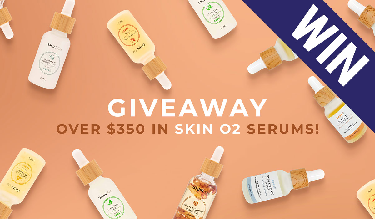 WIN 1 Skin O2 Mega Anti-Ageing Serum Kit Prize Pack!