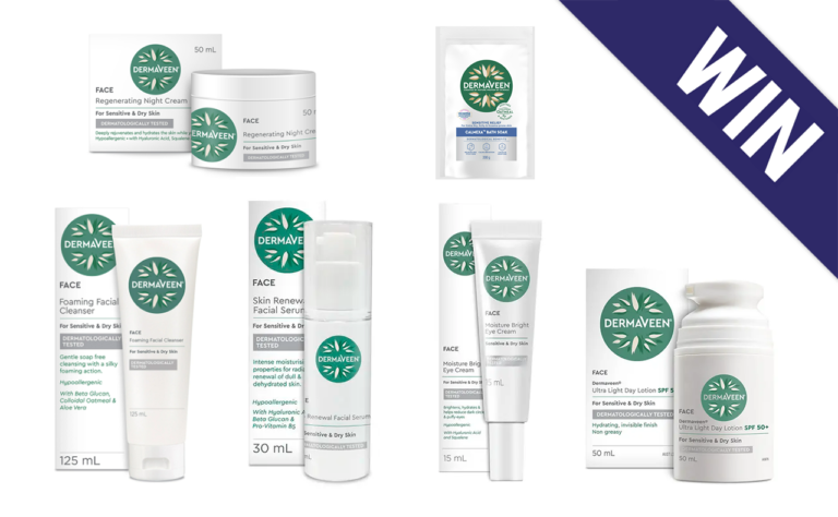 WIN 1 Of 3 DermaVeen Prize Packs!