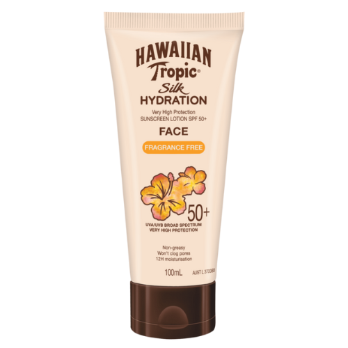 hawaiian tropic face sunscreen