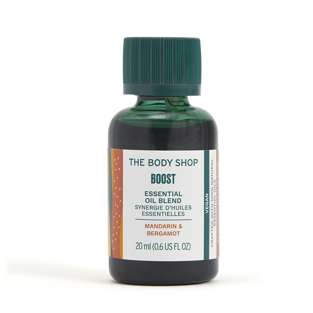 The Body Shop Boost Essential Oil Blend Reviews beautyheaven