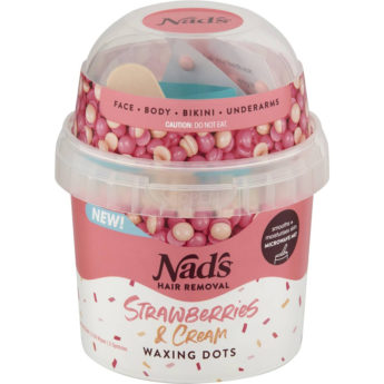 Nads Hair Removal Strawberries and Cream Waxing Dots