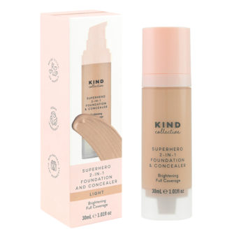 The KIND Collective SuperHero 2-in-1 Foundation & Concealer Skin Brightening And Collagen Boosting