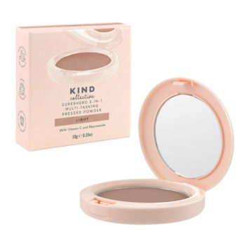 The KIND Collective SuperHero 5-in-1 Multitasking Pressed Powder with Collagen Boosting Peptides