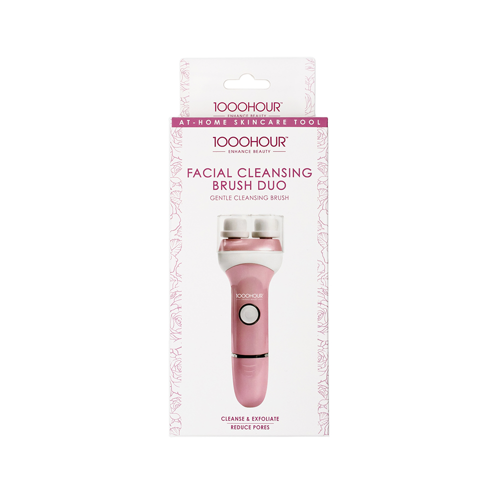 1000HOUR® Facial Cleansing Brush Duo