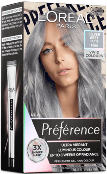 Preference Vivids Silver Grey