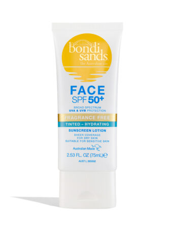 SPF 50+ Fragrance Free Hydrating Tinted Face Lotion