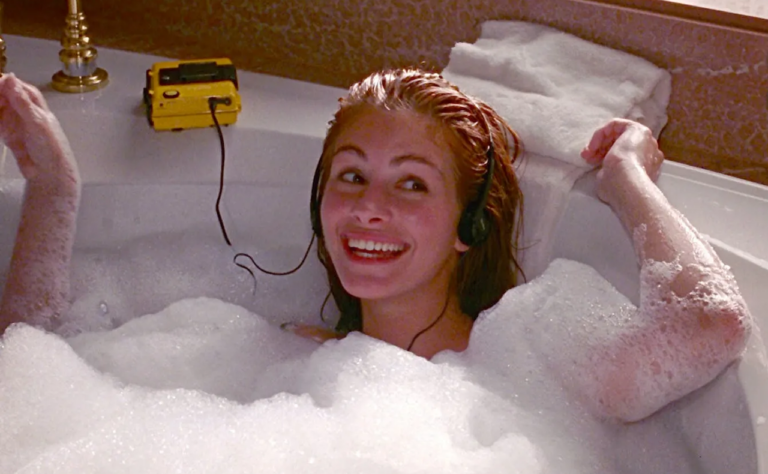 Julia Roberts in Pretty Woman bath scene