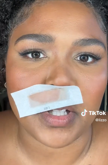 lizzo wax moustache