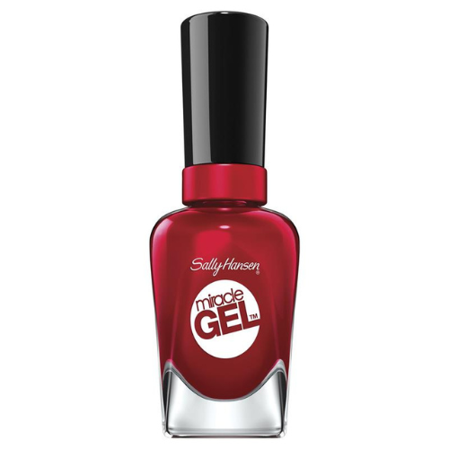 sally hansen red nails