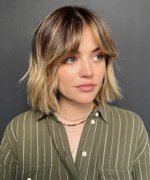 Short hair with A fringe—here's 19 ways to style it | Vogue India