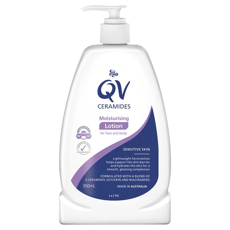 qv ceramides skin care lotion 