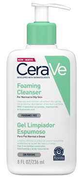 cerave foaming gel cleanser