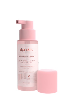 alya skin foaming cleanser