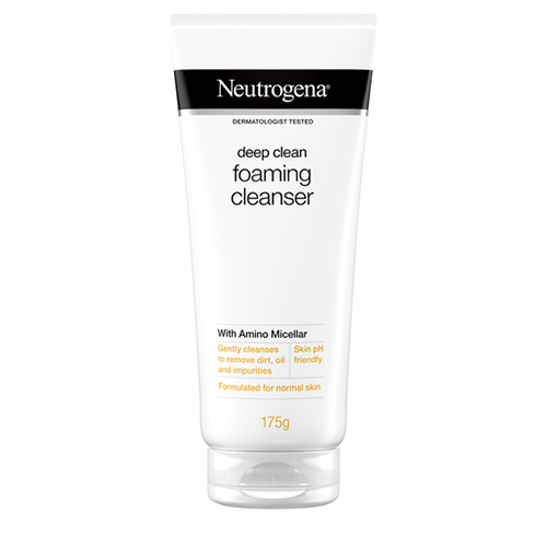 neutrogena deep foaming cleanser