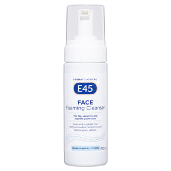 E45 foaming face cleanser