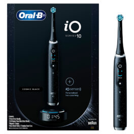 iO Series 10 Bluetooth Cosmic Black Ultimate Clean Electric Toothbrush