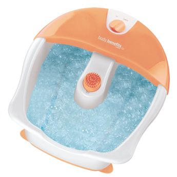 Body Benefits by Conair Bubbling Hydro Foot Spa & Foot Pamper Pack