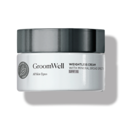  GroomWell Weightless Cream with Mineral Broad Spectrum SPF 15