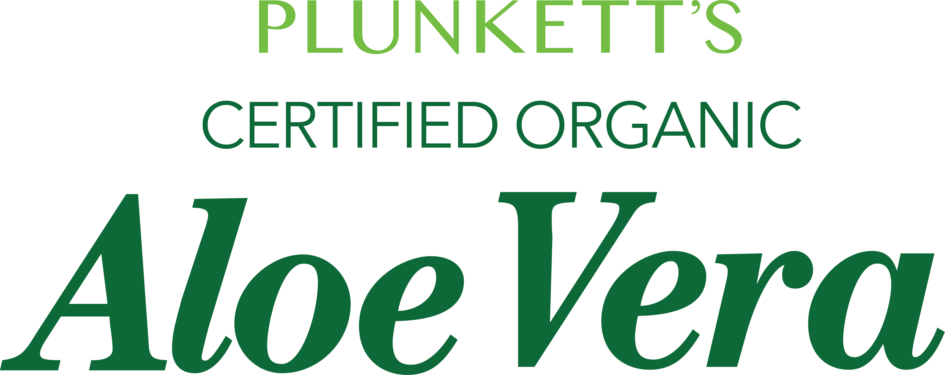 Plunkett’s Aloe Vera Logo