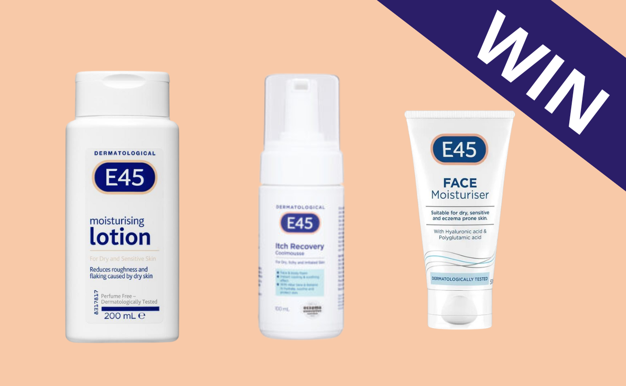 WIN 1 of 3 E45 Skin Care Gift Packs!