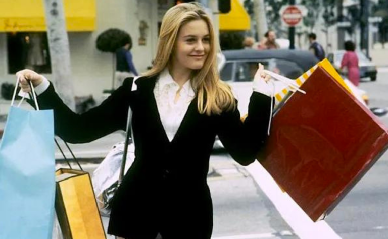 Cher shopping in Clueless movie