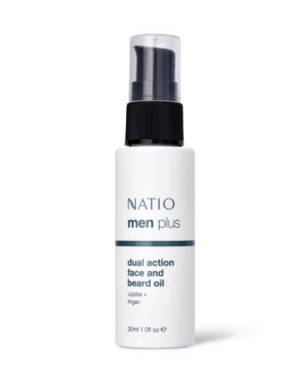 Natio Men Plus Dual Action Face and Beard Oil 