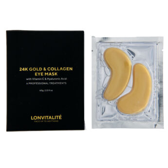 24K Gold and Collagen Eye Masks