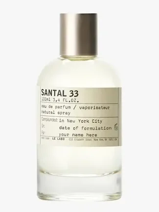 Le labo santal 33 (sandal wood scent)