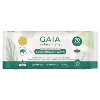 GAIA Biodegradable Water Wipes