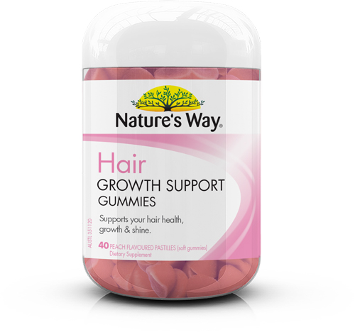 natures way hair growth gummies