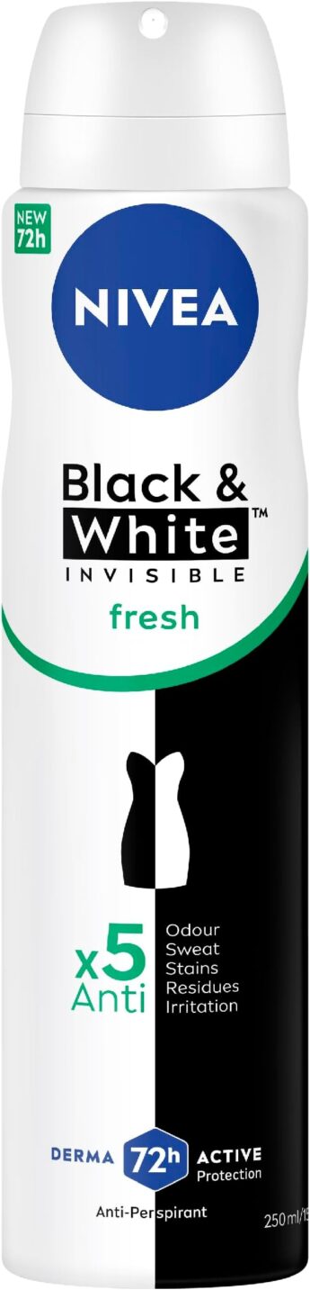 Black & White Invisible Fresh Anti-Perspirant Aerosol Deodorant