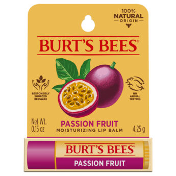 Burt's Bees Passion Fruit Moisturising Lip Balm product shot