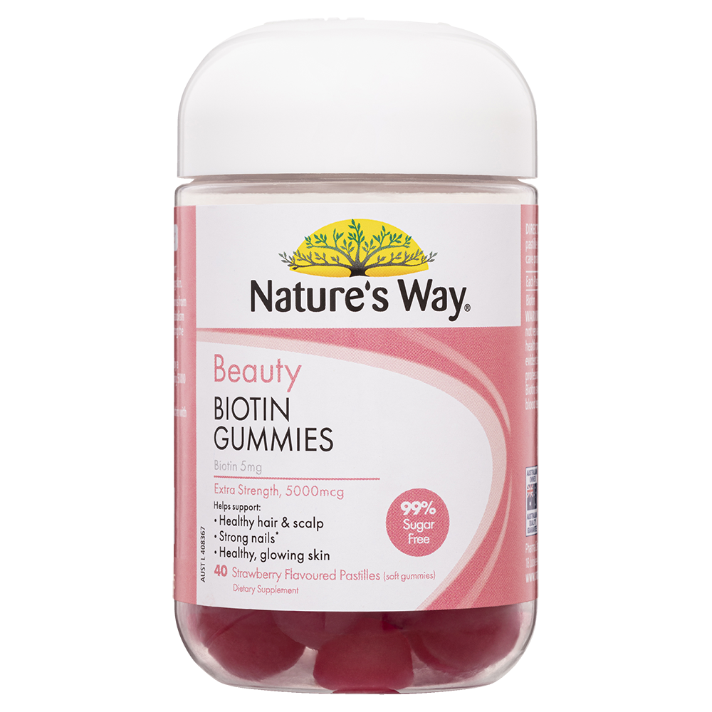 Nature’s Way Beauty Biotin Gummies