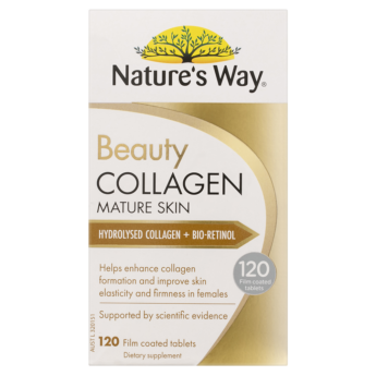 Nature's Way Beauty Collagen Mature Skin Tablets 120s