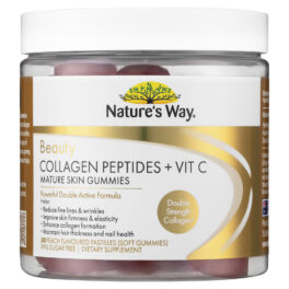 Beauty Collagen Peptides + Vit C Mature Skin Gummies