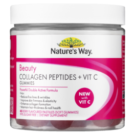 Beauty Collagen Peptides + Vit C Gummies