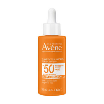 Eau Thermale Avène Sunsitive® Sunscreen Serum SPF 50+ bottle