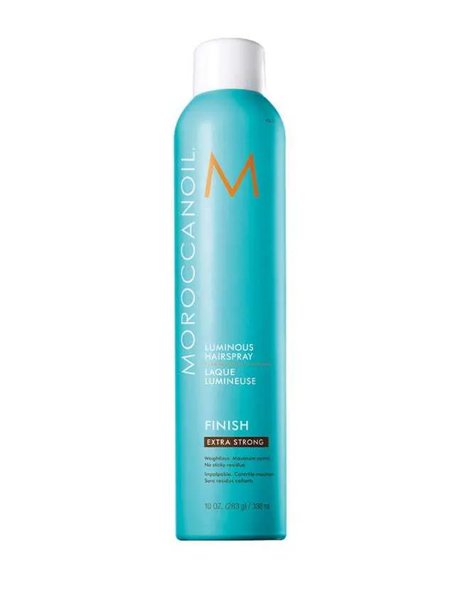 moroccan oil hairspray that set amal clooney's hair