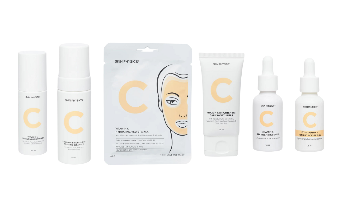 skin physics vitamin c range
