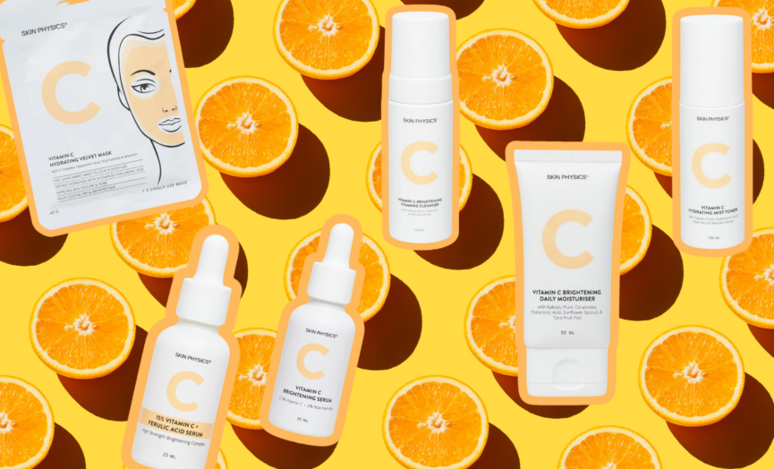 skin physics vitamin c range