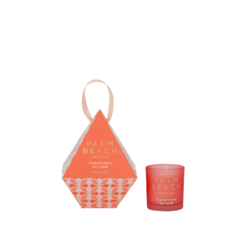 Palm Beach Collection Hanging Bauble Mini Candle 50g Tropical Sunrise