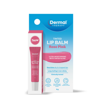 Dermal Therapy Tinted Lip Balm in Rose Pink